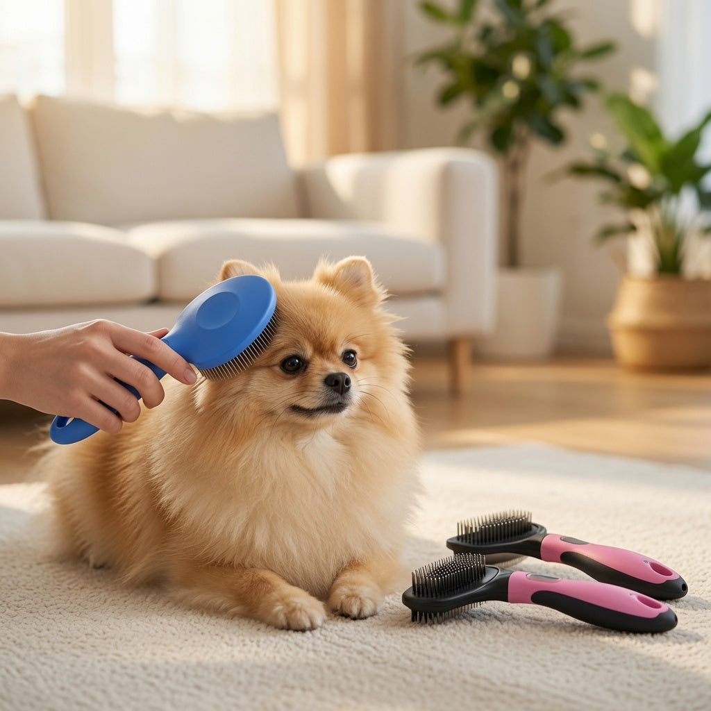 SmoothPaws Tangle Remover Comb | Professional Dematting & Deshedding Tool for Dogs & Cats