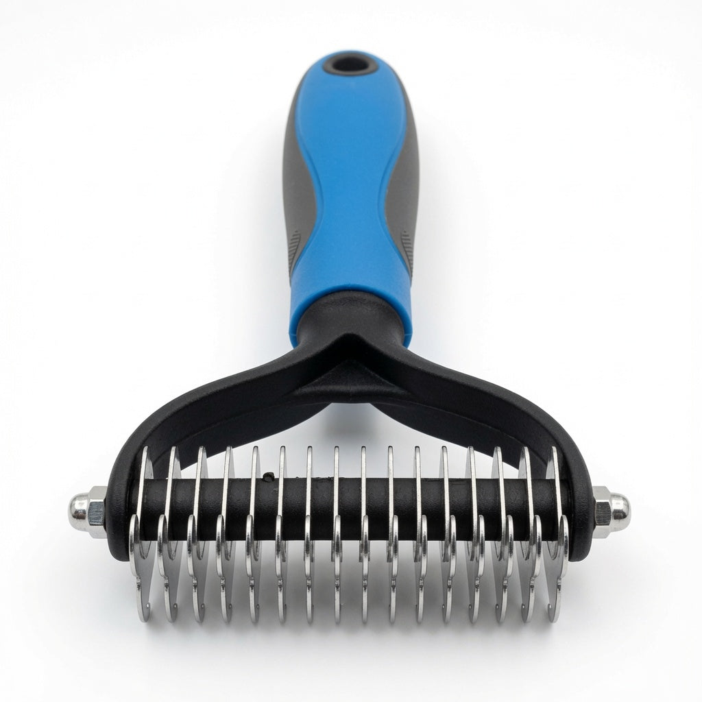 SmoothPaws Tangle Remover Comb | Professional Dematting & Deshedding Tool for Dogs & Cats