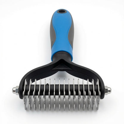 SmoothPaws Tangle Remover Comb | Professional Dematting & Deshedding Tool for Dogs & Cats
